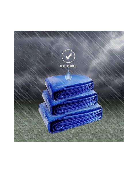 TUFFPAULIN 10FT X 8FT 120 GSM BLUE TARPAULIN-TIRPAL
