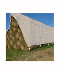 TUFFPAULIN HAY COVERS TARPAULIN-TIRPAL 200GSM (40FTX40FT, TRANSPARENT)