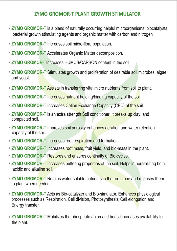 UAL ZYMO GROMOR-T GROWTH PROMOTER