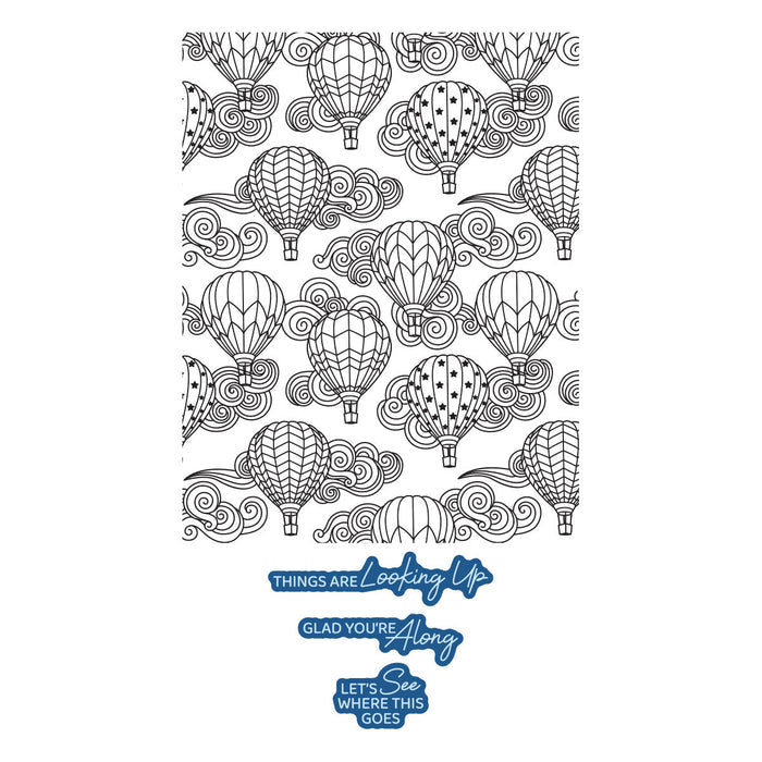 Up & Away - Press & Foil Plate of the Month
