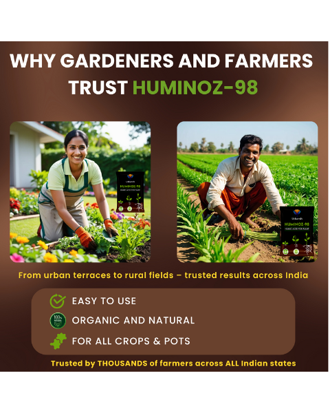 UTKARSH HUMINOZ-98 HUMIC ACID (98%)