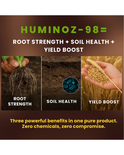 UTKARSH HUMINOZ-98 HUMIC ACID (98%)