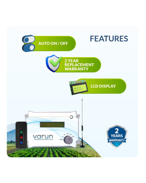 Varun S1 Remote Based Water Pump Controller