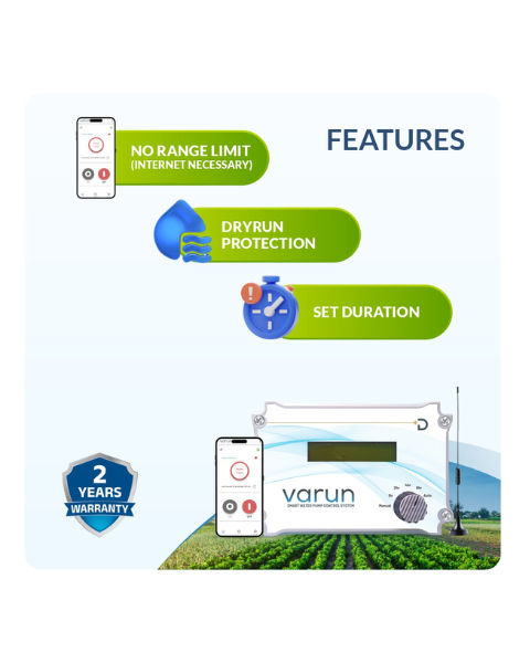 Varun S2 Mobile Based Water Pump Controller