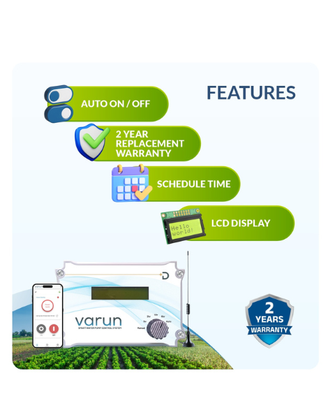 Varun S2 Mobile Based Water Pump Controller