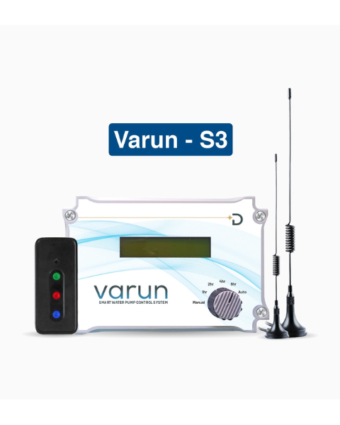 Varun S3 Remote + Mobile Based Water Pump Controller