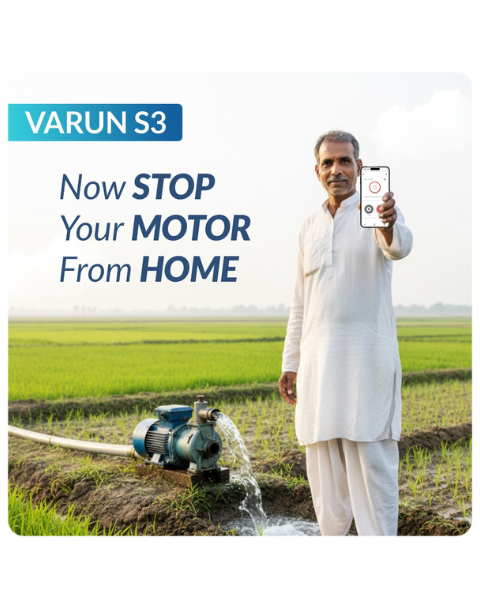 Varun S3 Remote + Mobile Based Water Pump Controller