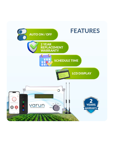 Varun S3 Remote + Mobile Based Water Pump Controller