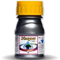 Vespa Fungicide bottle with yellow cap, a systemic solution for controlling fungal diseases in agricultural crops.