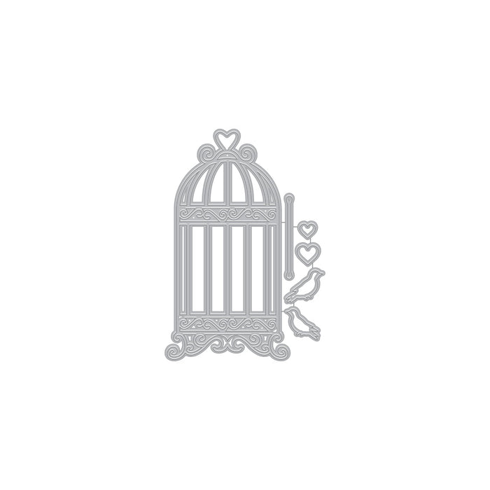 Vintage Birdcage Fancy Dies