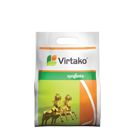 Virtako Insecticide packet by Syngenta for crop pest control