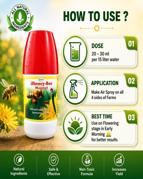 VM Cropcare I honey-Bee Magnet