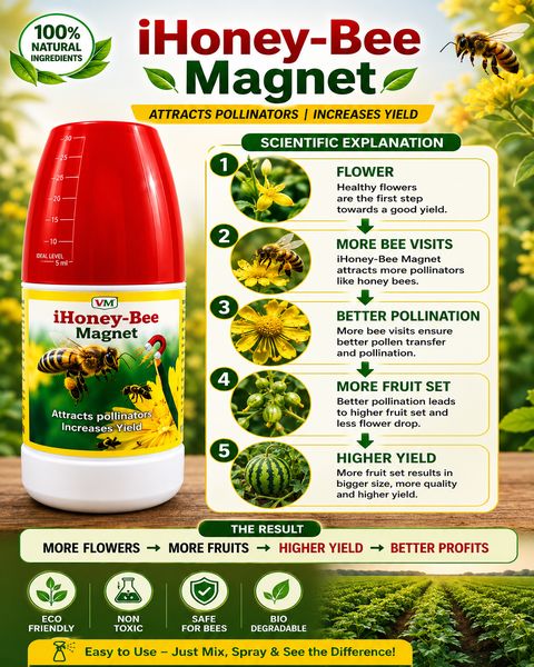 VM Cropcare I honey-Bee Magnet