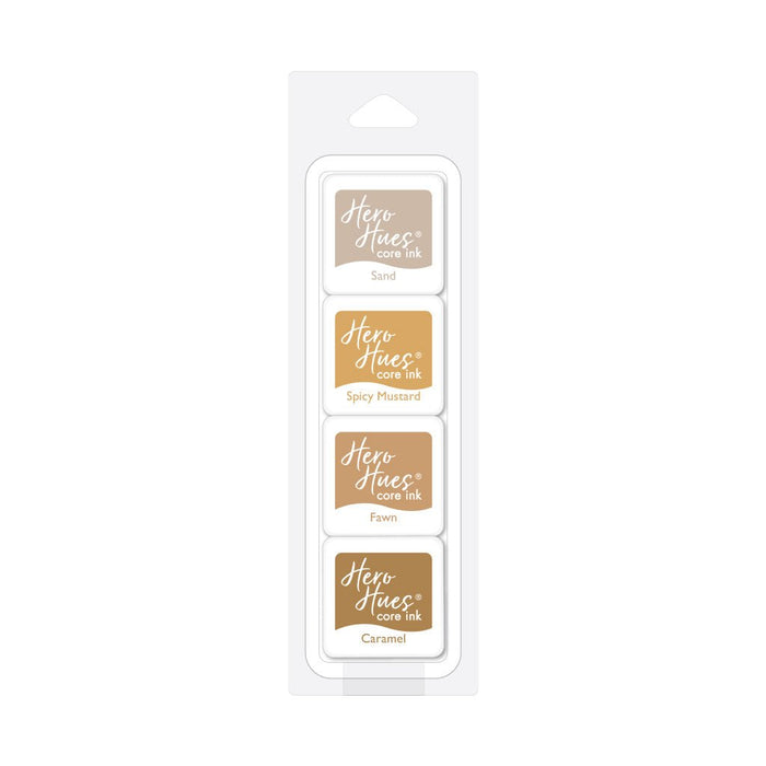 Warm Browns Core Ink Pad Cubes
