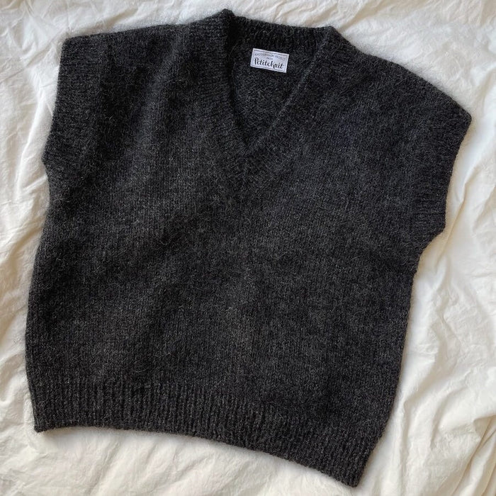 Weekend Slipover V-Neck Pattern Booklet | PetiteKnit - This is Knit