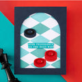 Well Played Sentiments Clear Stamp & Die Set