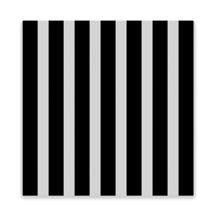 Wide Stripe Bold Print Cling Rubber Stamp