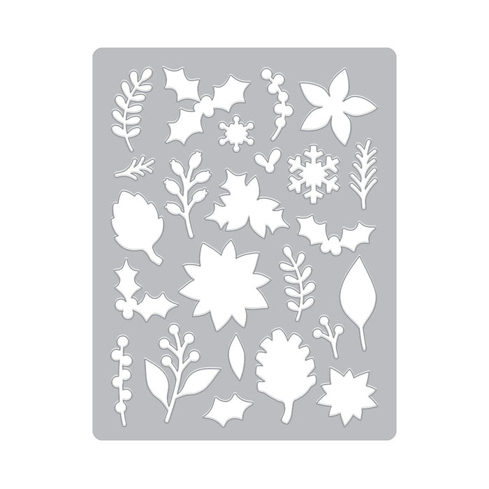 Winter Foliage Pattern Cover Plate