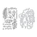 With Sympathy Stamp & Cut
