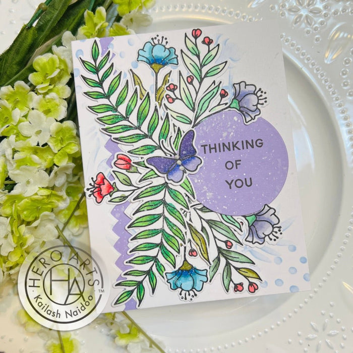 With Sympathy Stamp & Cut