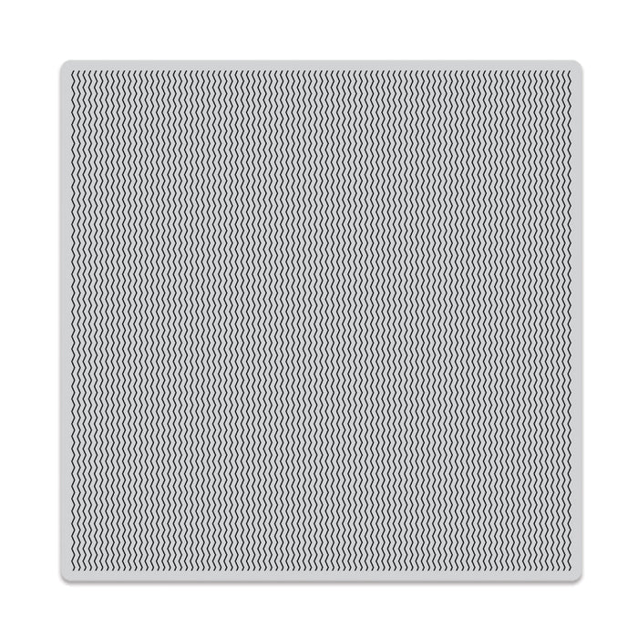 Zigzag Texture Bold Prints Cling Stamp